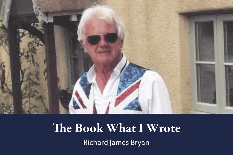 Portrait photograph of the author of The Book What I Wrote, Richard Bryan