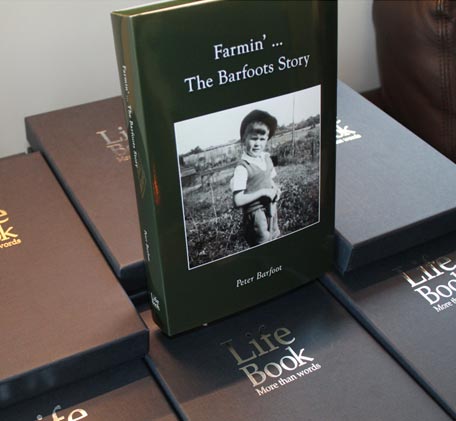 Farmin' ... The Barfoots Story - a completed LifeBook.